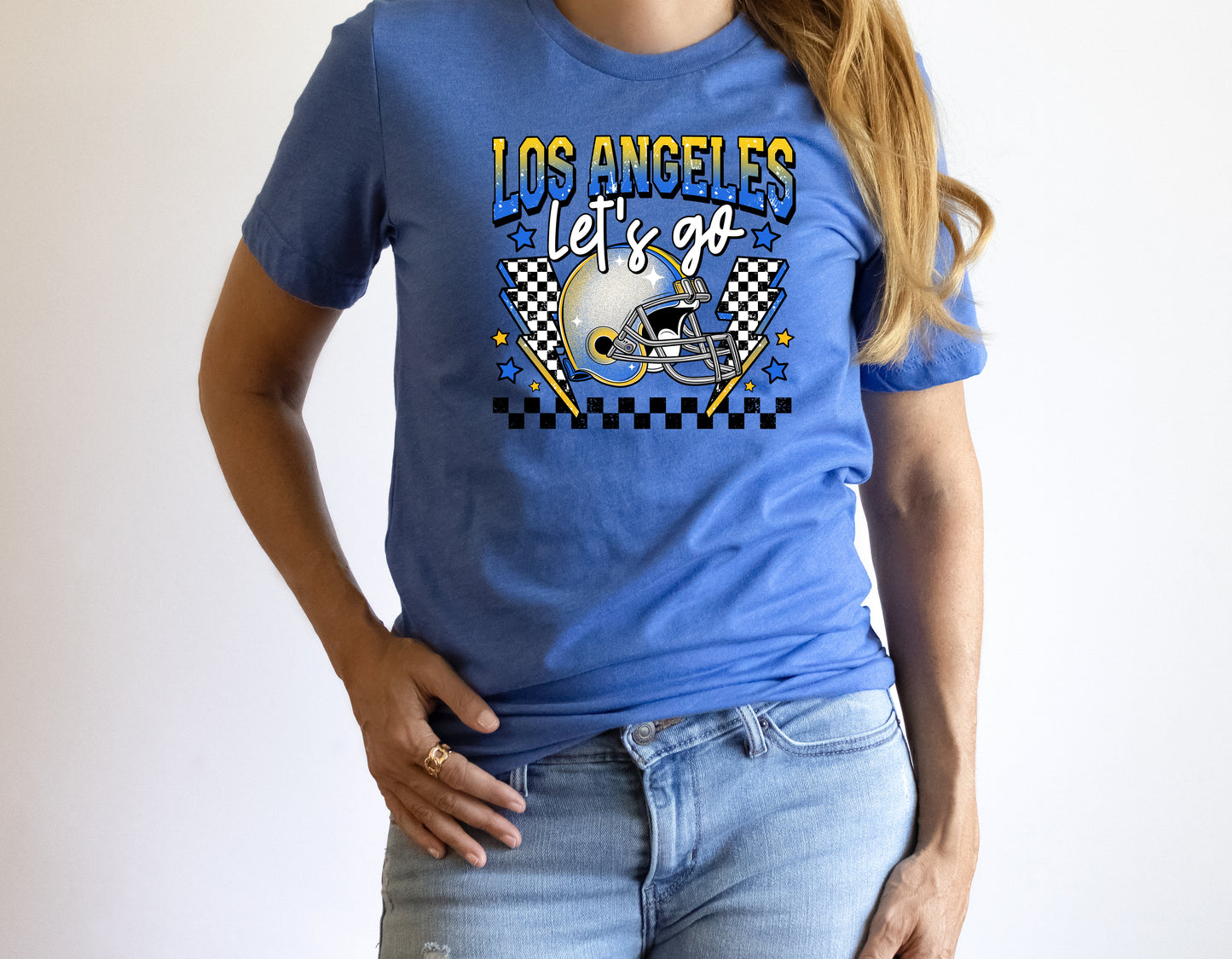 Let's Go Los Angeles Adult Shirt- Retro Team 16