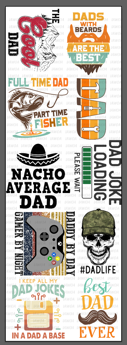 Father's Day Gang Sheet