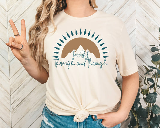 Beautiful Through And Through Adult Shirt- Self Love 22