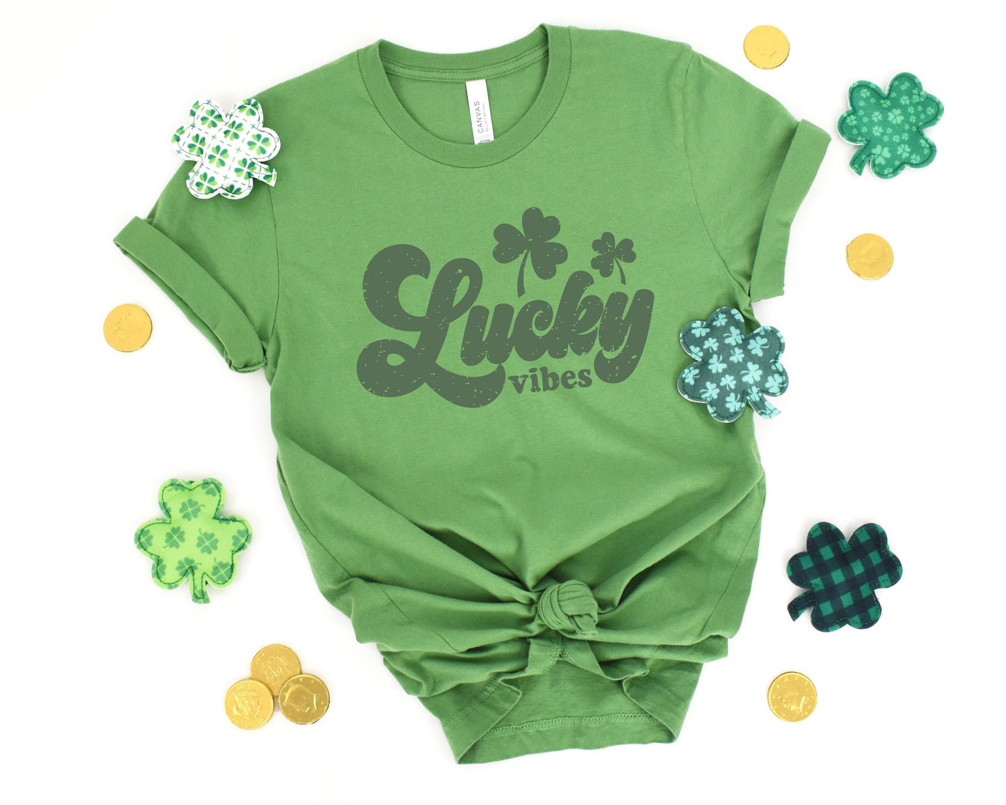 Lucky Vibes Adult Shirt- St. Patrick 190