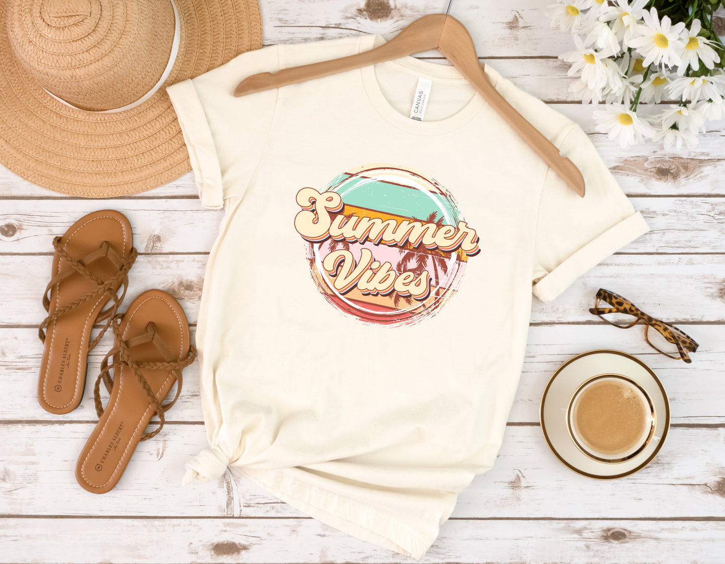 Summer Vibes Adult Shirt- Summer 279