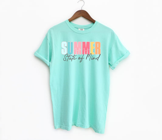 Summer State Of Mind Adult Shirt- Summer 286