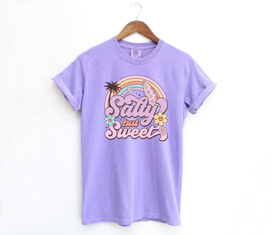 Salty But Sweet Adult Shirt- Summer 287