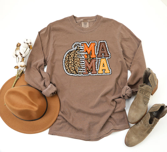 Thankful Mama Adult Shirt- Thanksgiving 118