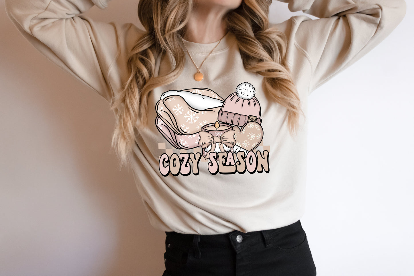 Cozy Season Adult Sweatshirt- Winter 49