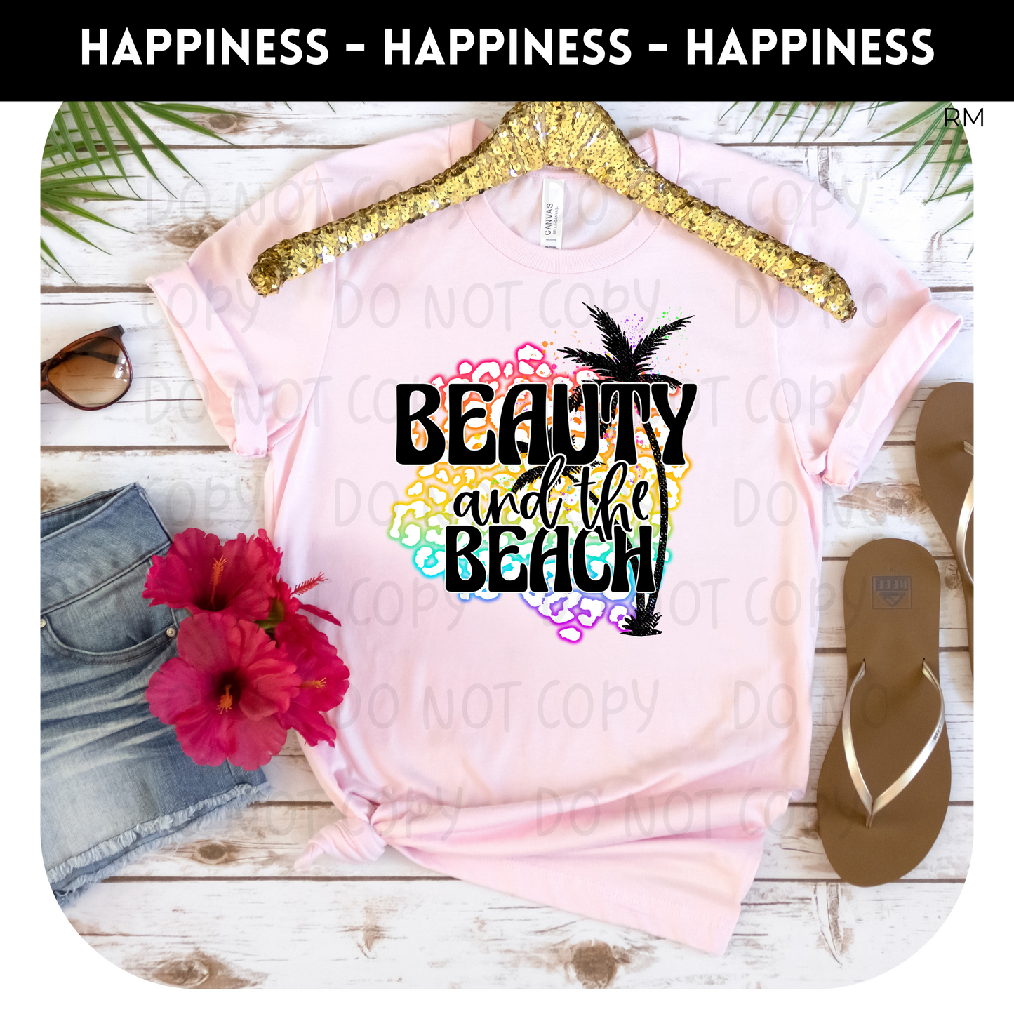 Beauty and the Beach Adult Shirt- Beach 139