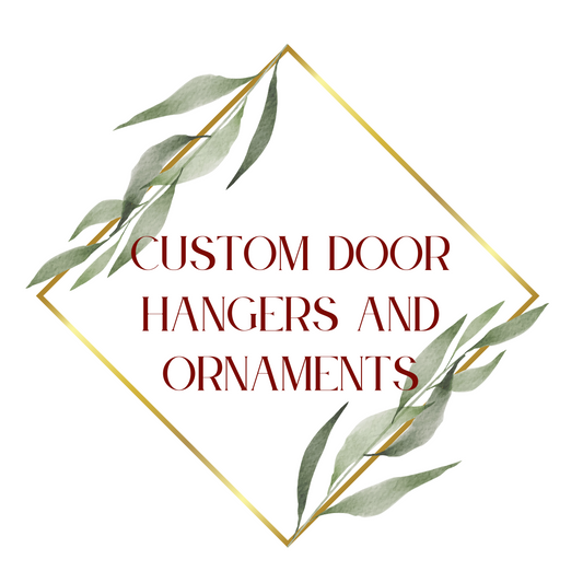 Design Your Own Ornaments & Door Hangers
