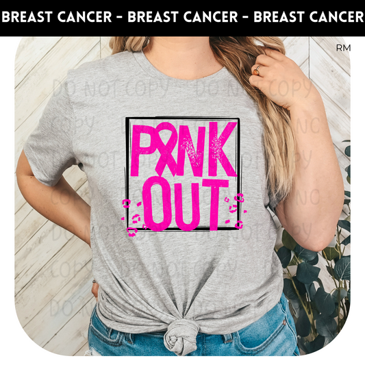 Pink Out Adult Shirt-Breast Cancer Awareness 67