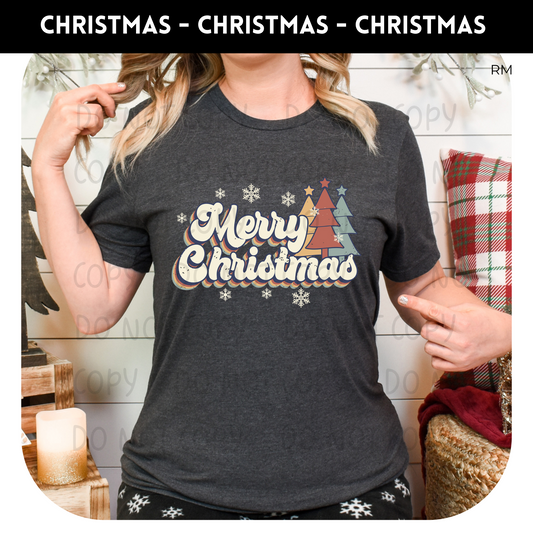 Merry Christmas Adult Shirt- Christmas 1364