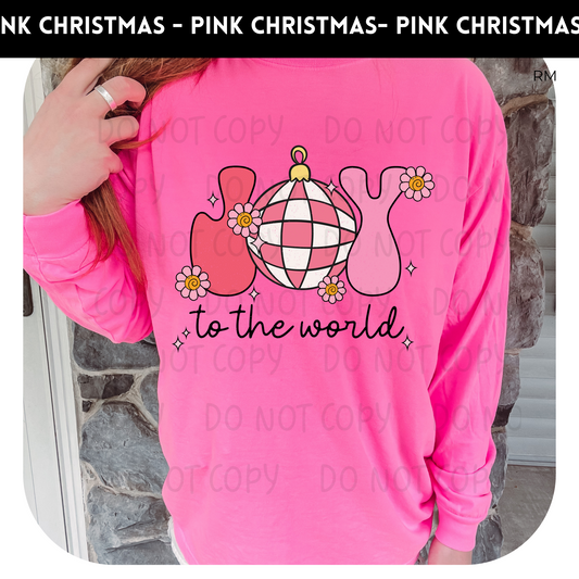 Joy To The World Adult Shirt- Christmas 1470