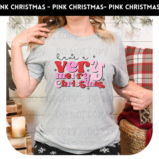 Have A Very Merry Christmas Adult Shirt-Christmas 1482