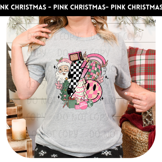 Retro Merry Christmas Adult Shirt-Christmas 1490