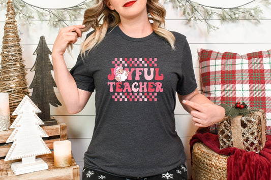 Joyful Teacher Adult Shirt- Christmas 1528