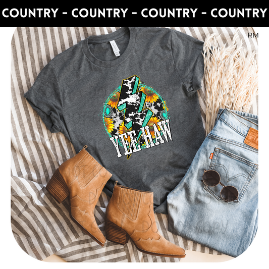 Yee Haw Adult Shirt-Country 110