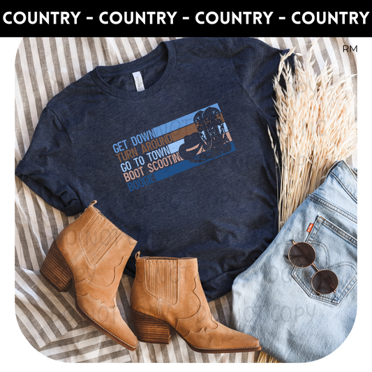 Boot Scootin Boogie TRANSFERS ONLY-Country 114