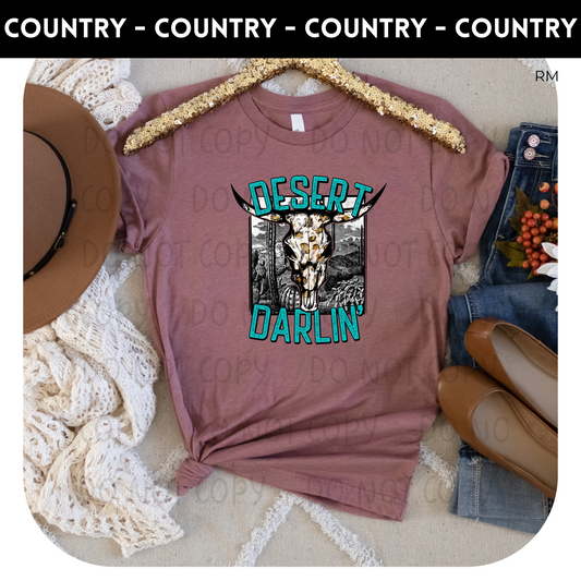 Desert Darlin Adult Shirt-Country 127