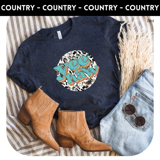 Yee Haw Adult Shirt-Country 136