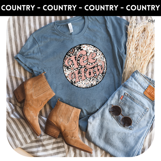Yee Haw Adult Shirt-Country 151