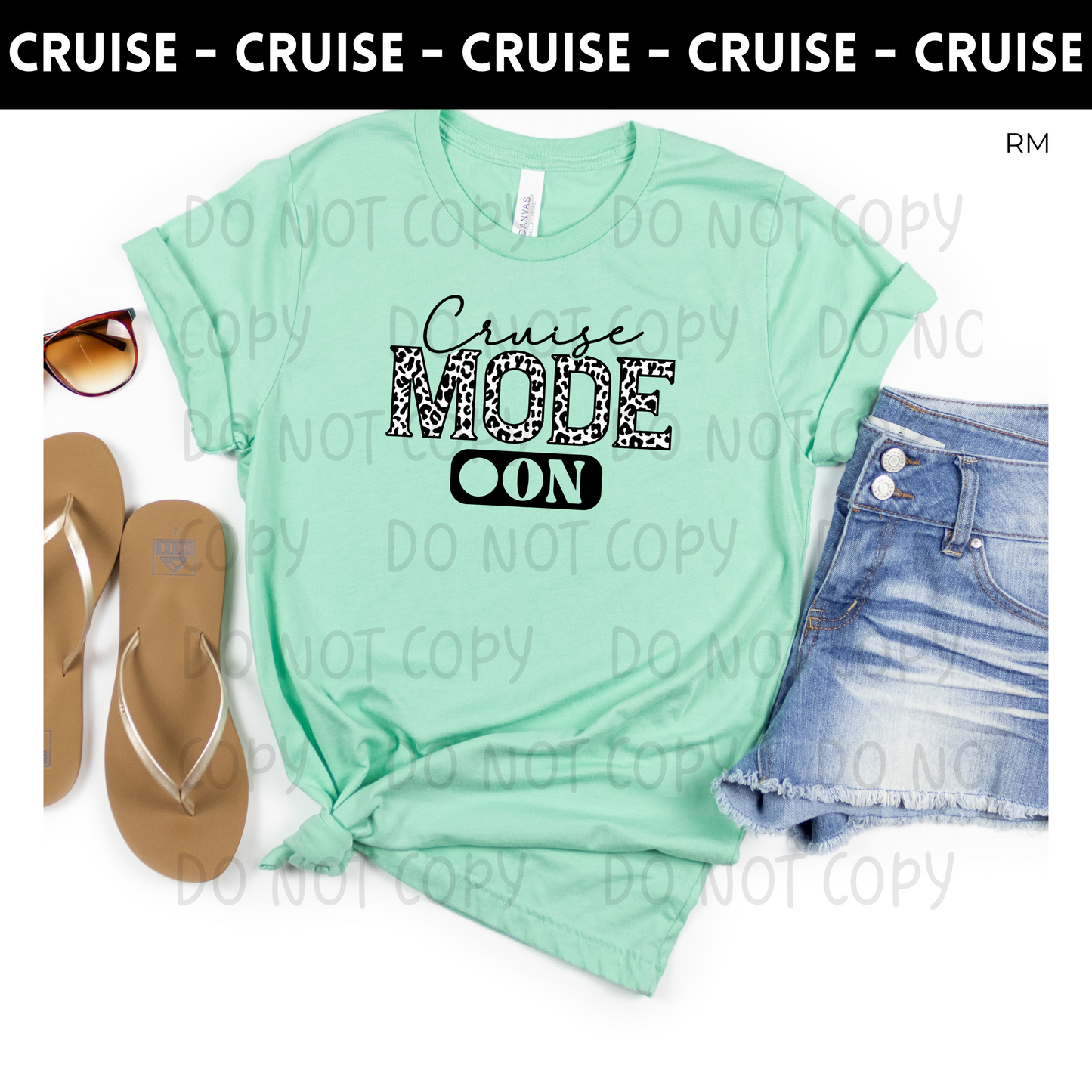 Cruise Mode On Adult Shirt- Cruise 54