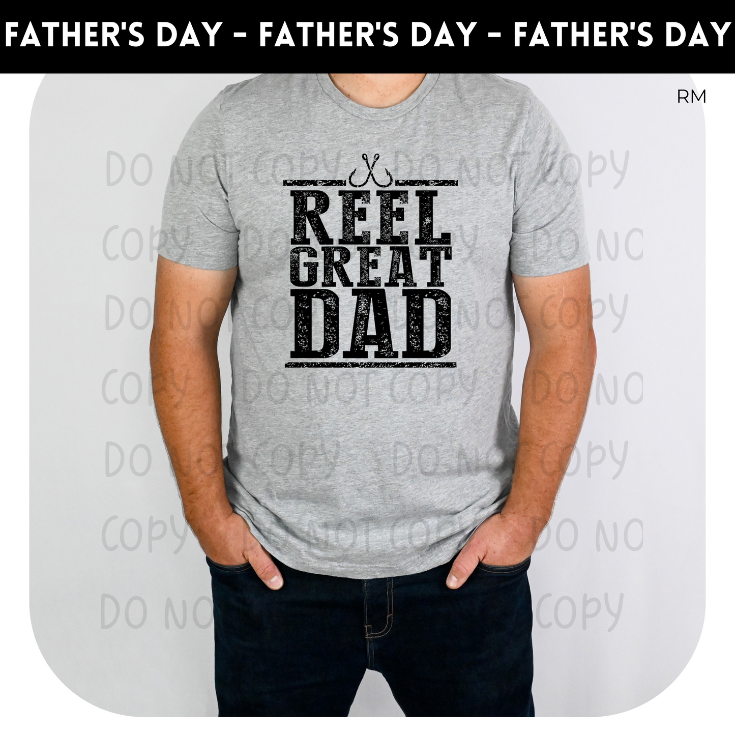 Reel Great Dad Adult Shirt- Dad 101