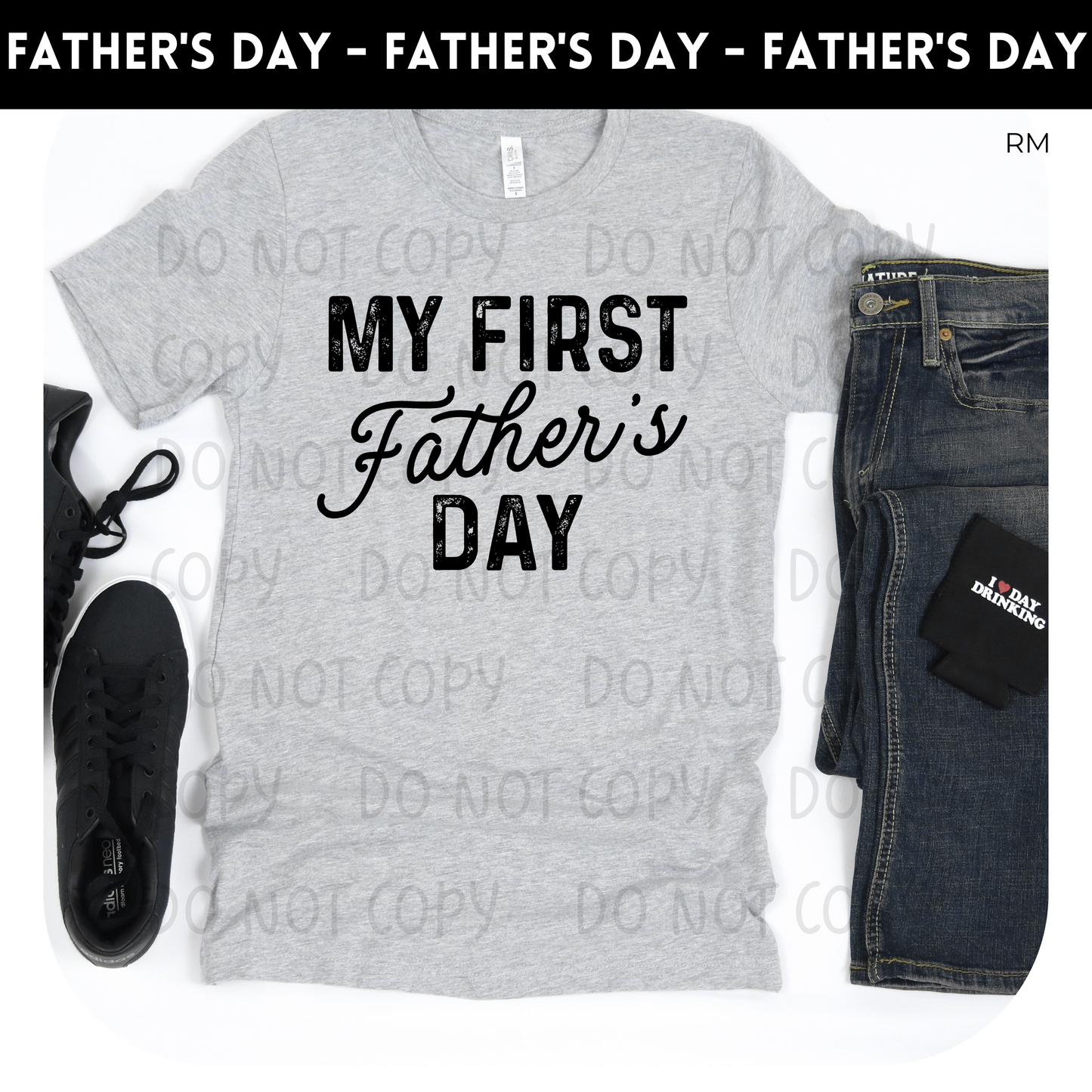 My First Father Day Adult Shirt- Dad 141
