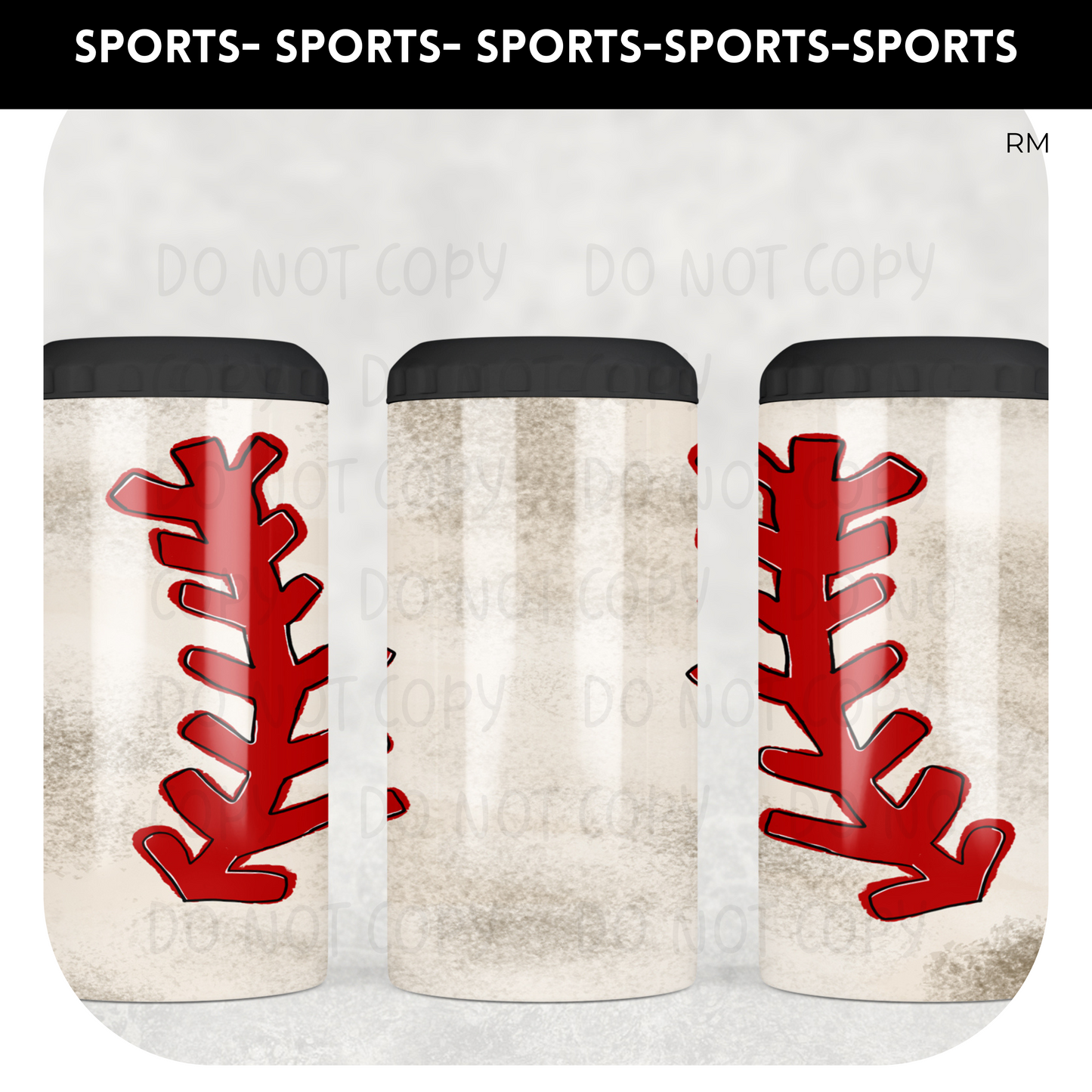 Dirty Baseball 4 in 1 Can Cooler