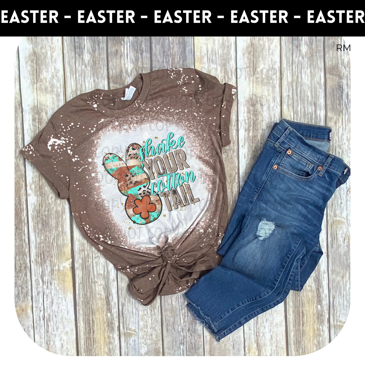 Shake Your Cotton Tail Adult Shirt- Easter 193