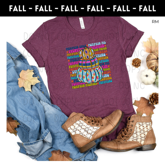 Pumpkin Everything Adult Shirt-Fall 382