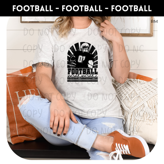 Football Mama Adult Shirt- Football 86