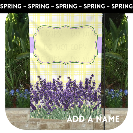 Lavender Garden Flag TRANSFERS ONLY- Garden Flag 4
