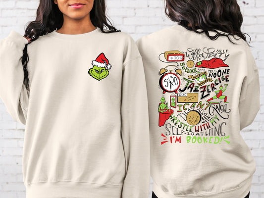 Green Guy Schedule Sweatshirt