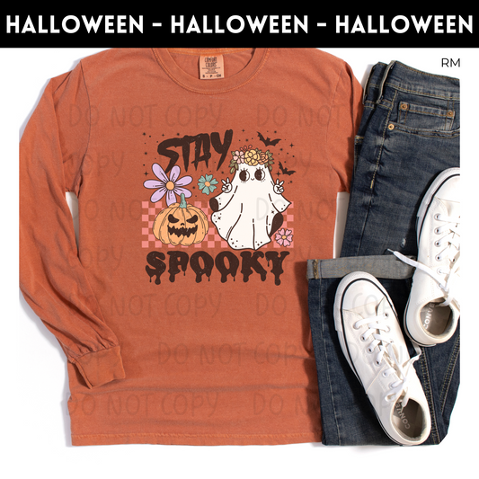 Stay Spooky Adult Shirt- Halloween 506