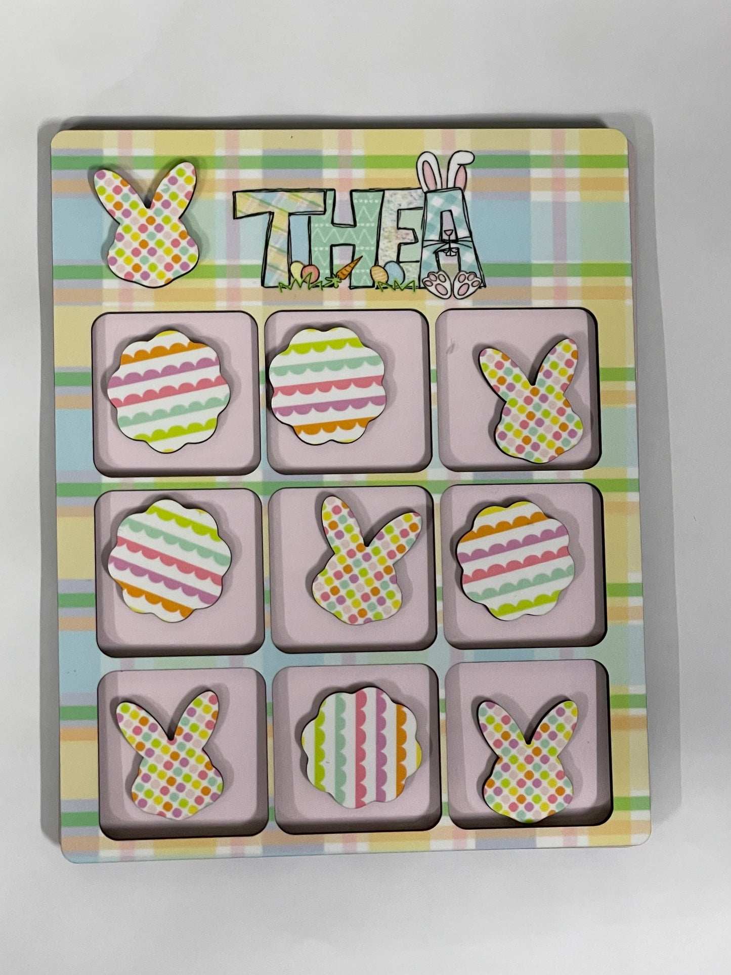 Easter Tic Tac Toe Board