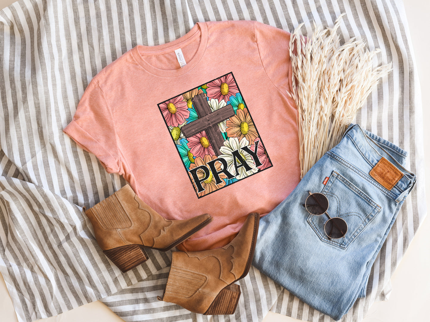 Pray Adult Shirt- Inspirational 761