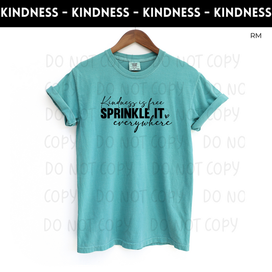 Kindness Is Free Adult Shirt- Inspirational 901