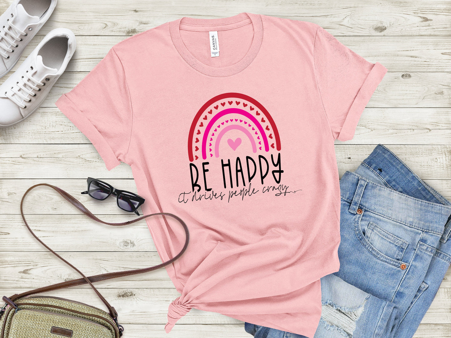 Be Happy TRANSFERS ONLY- Inspirational 907