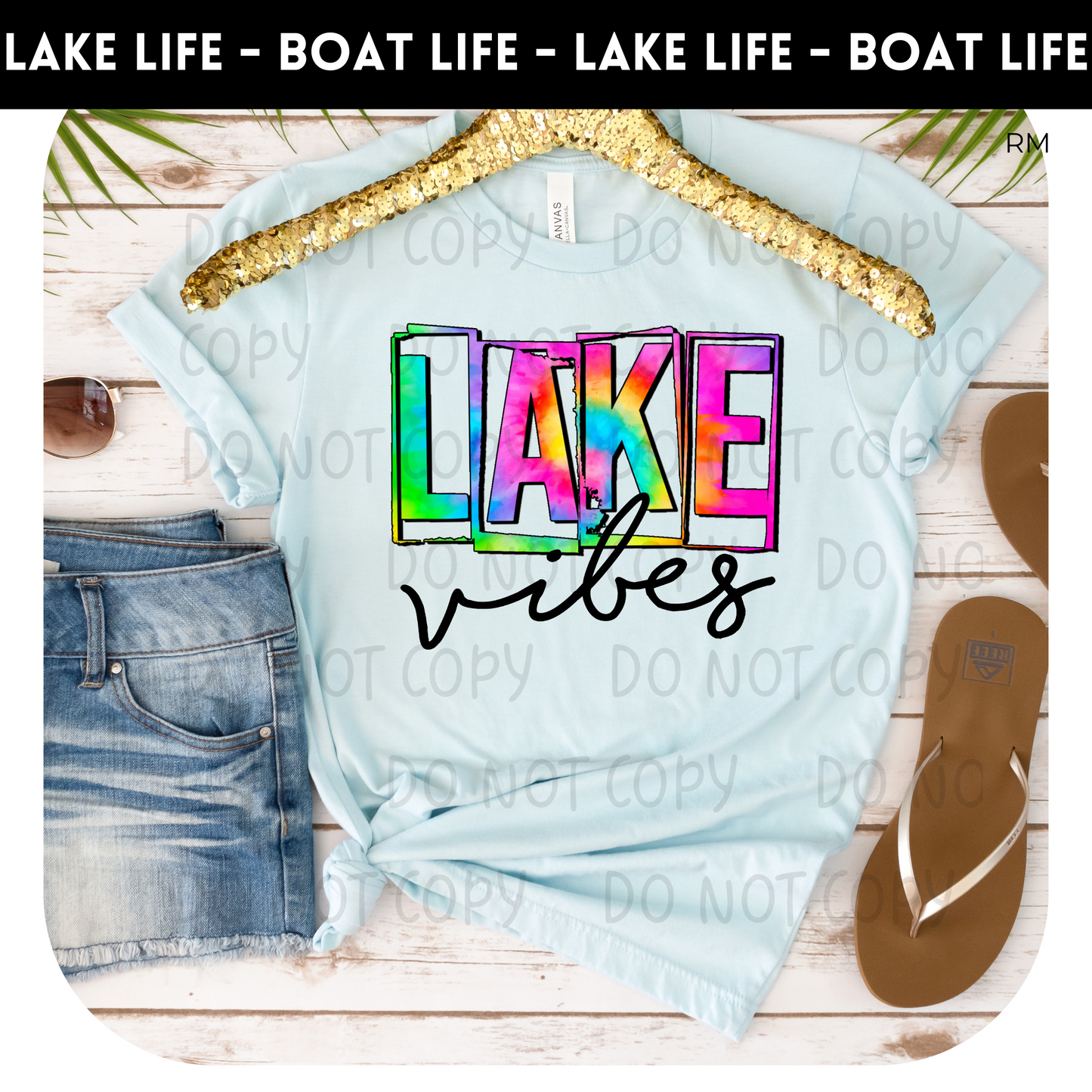 Lake Vibes Adult Shirt- Lake Life 20