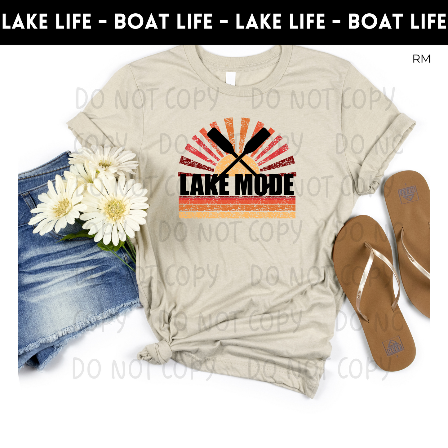 Lake Mode Adult Shirt- Lake Life 34