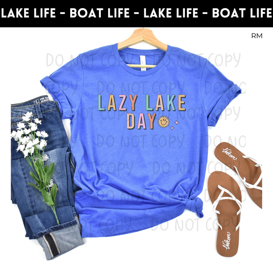 Lazy Lake Day TRANSFERS ONLY- Lake Life 40