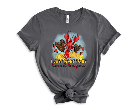 Loved Bayou Adult Shirt- Mardi Gras 58