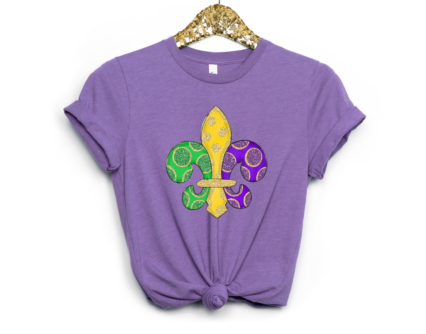 Fleur De Lis TRANSFERS ONLY- Mardi Gras 7