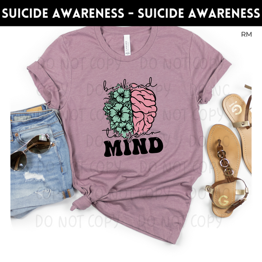 Be Kind To Your Mind Adult Shirt-Mental Health 89