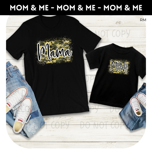 Matching Mama and Mini Camo Shirts- Mommy and Me 170 172