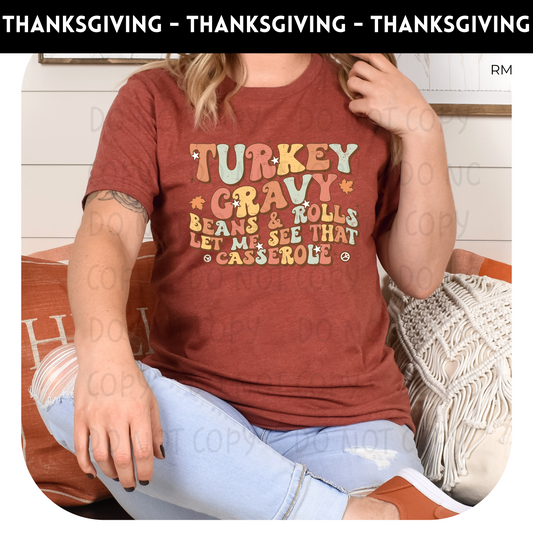 Let Me See That Casserole Adult Shirt-Thanksgiving 100