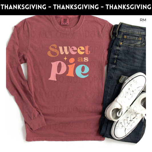 Sweat As Pie TRANSFERS ONLY- Thanksgiving 108