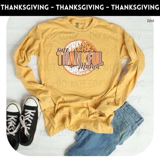 One Thankful Mama TRANSFERS ONLY- Thanksgiving 97