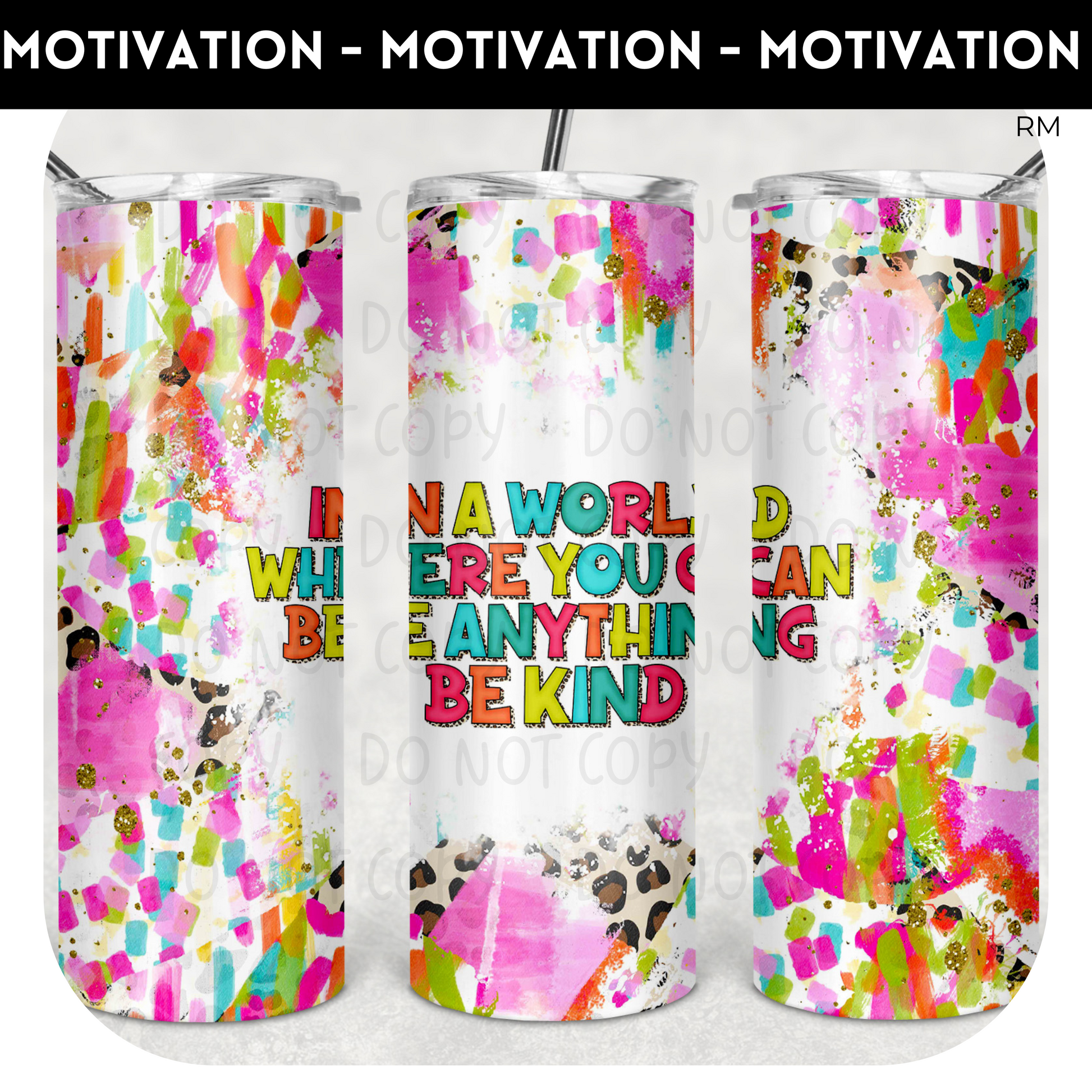 Be Kind 20oz Skinny TRANSFER and TUMBLER BLANKS ONLY - Tumbler 1384 – IAWOA  Sublimation & More!