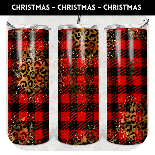 Buffalo Plaid TRANSFERS AND BLANKS ONLY- Tumbler 18