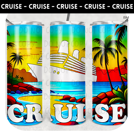 Cruise TRANSFERS AND BLANKS ONLY - Tumbler 1602