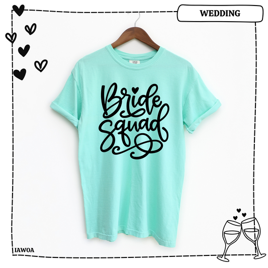 Bride Squad Adult Shirt- Wedding 11